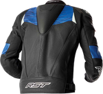 TRACTECH EVO D3O JACKET BLK/BLUE LEATHER
