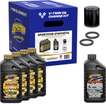 V-Twin Full Oil Service Kit