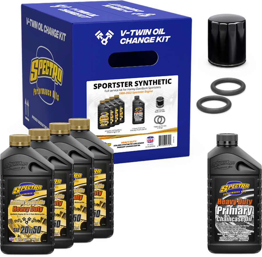V-Twin Full Oil Service Kit