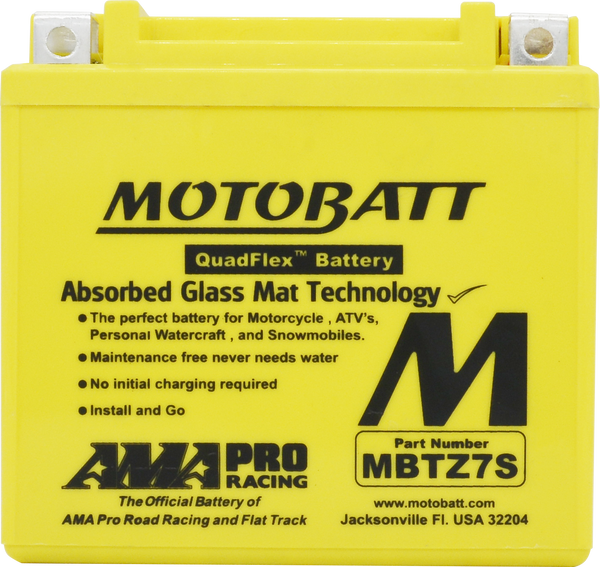 BATTERY MBTZ7S SEALED FACTORY ACTIVATED | MBTZ7S