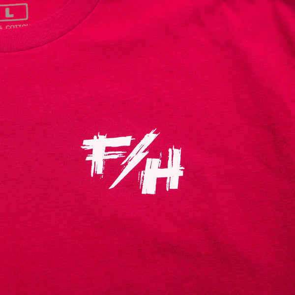FRAY SS TEE CARDINAL