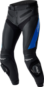 TRACTECH EVO D3O PANTS BLK/BLUE LEATHER