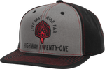 RANGER HAT BLACK/GREY | 489-2008