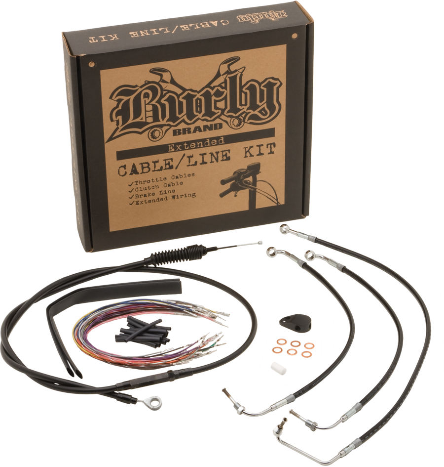 BURLY CNTRL KIT 18" APE STAINLESS