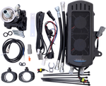 INDIAN OIL COOLER SIDE MOUNT BLACK | IN-1G