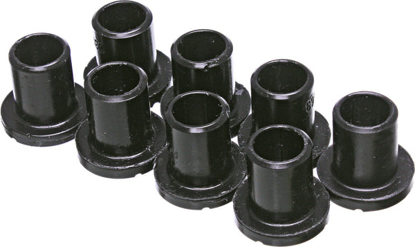 CONTROL ARM BUSHINGS FRONT BLACK POL