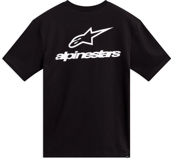 COMBO BACK SS CSF TEE BLACK/WHITE