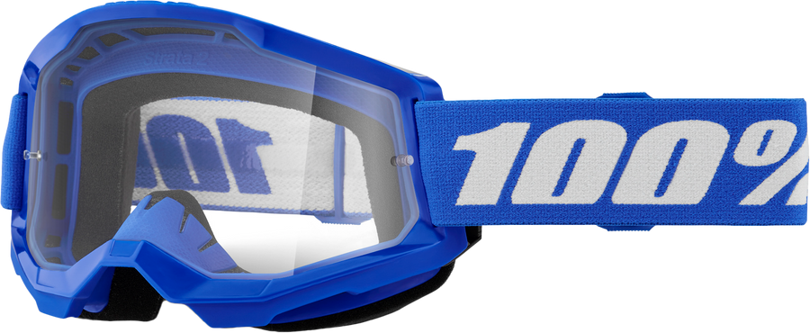 STRATA 2 GOGGLE BLUE CLEAR LENS