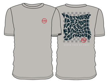 STRAY TEE LT GRY