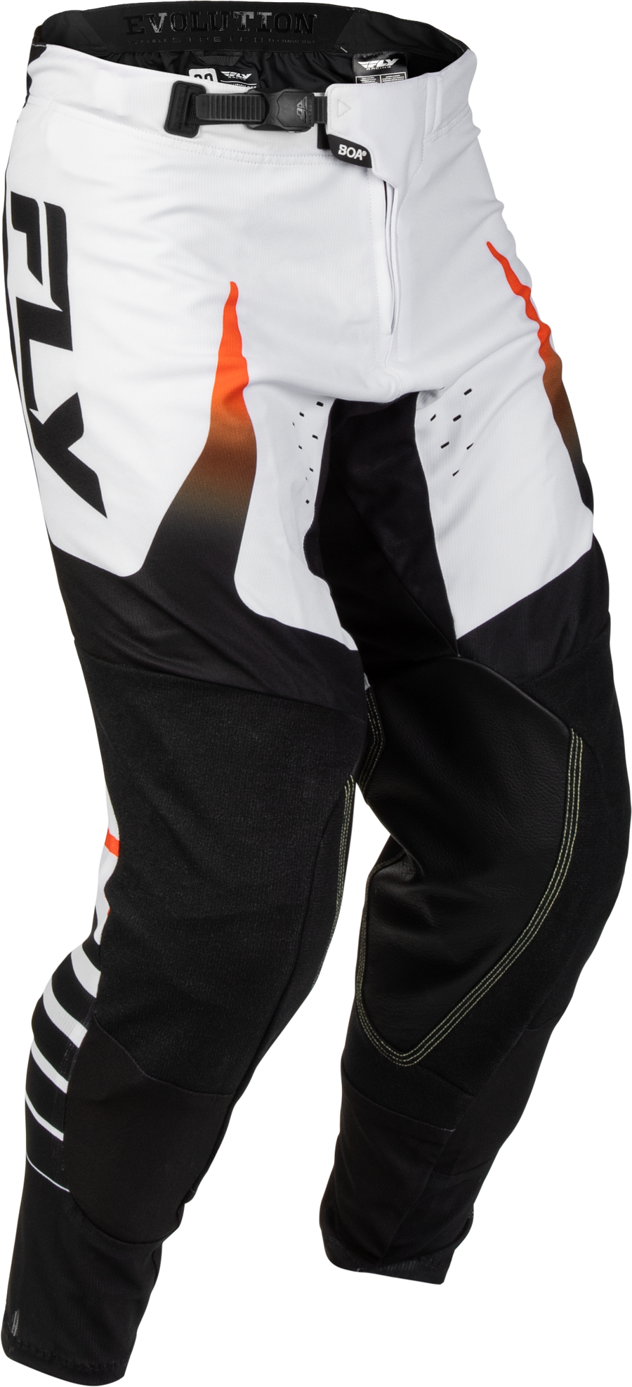 EVOLUTION  DST BOLT  PANTS WHITE/BLACK/ORANGE SZ 32