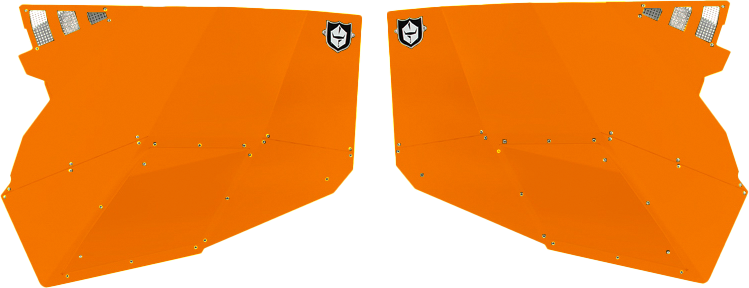 STEALTH DOOR SKINS ORANGE POL | P141228ROR-446