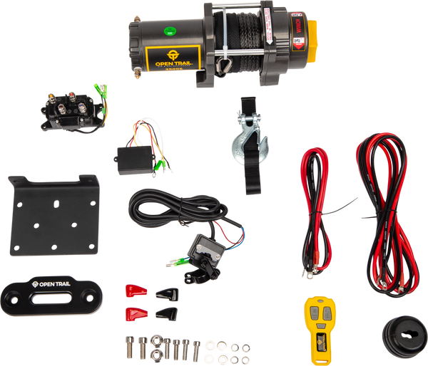 3500LB WINCH SYNTHETIC ROPE