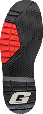 SG22 BOOT SOLE PAIR BLACK/RED SZ 14