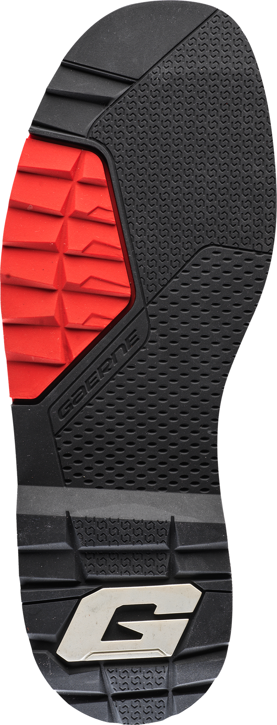 SG22 BOOT SOLE PAIR BLACK/RED SZ 08