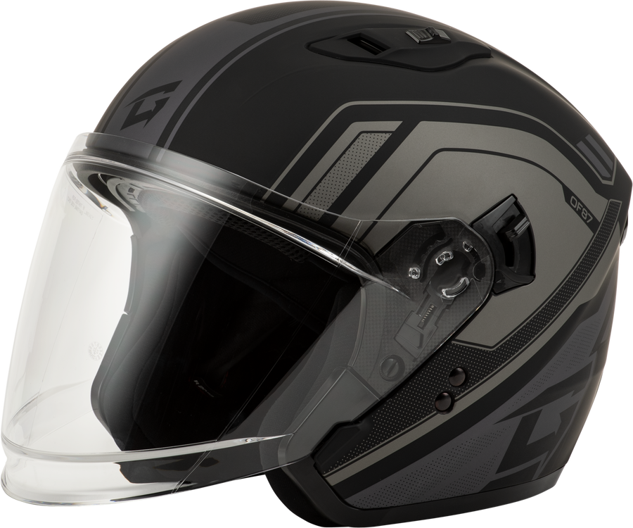 OF-87 DUKE HELMET MATTE BLACK/GREY MD