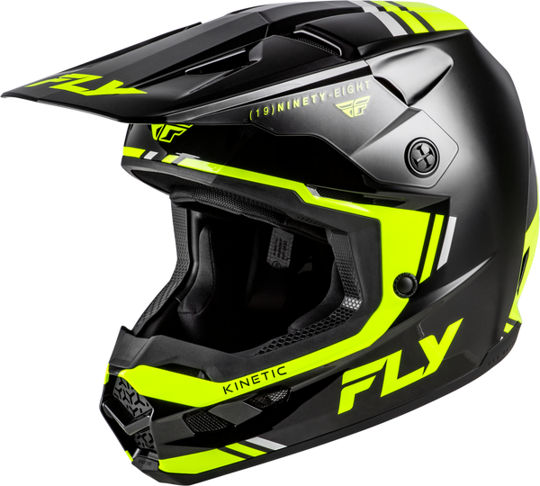KINETIC VERDICT HELMET BLACK/HI-VIS/GREY