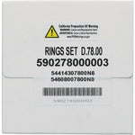 PISTON RINGS 77.96MM FOR VERTEX PISTONS ONLY