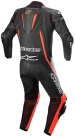 FUSION SUIT 1PC BLK RD FL