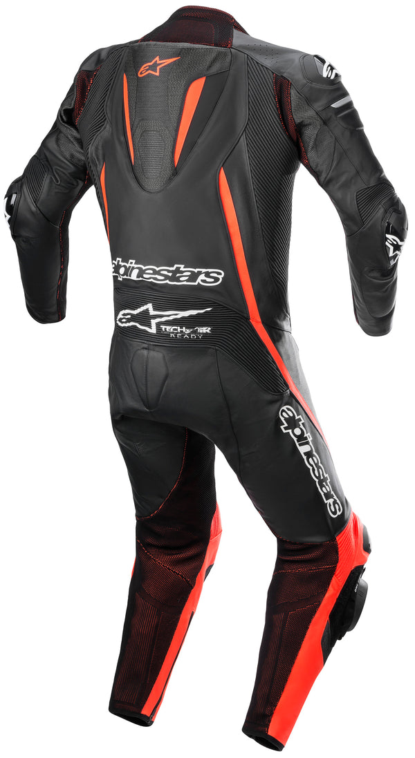 FUSION SUIT 1PC BLK RD FL