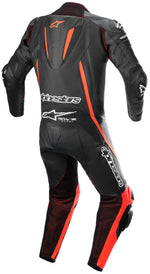 FUSION SUIT 1PC BLK RD FL