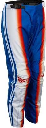 YOUTH F-16 RAZE PANTS RED/WHITE/BLUE SZ 18