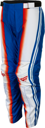 YOUTH F-16 RAZE PANTS RED/WHITE/BLUE SZ 18