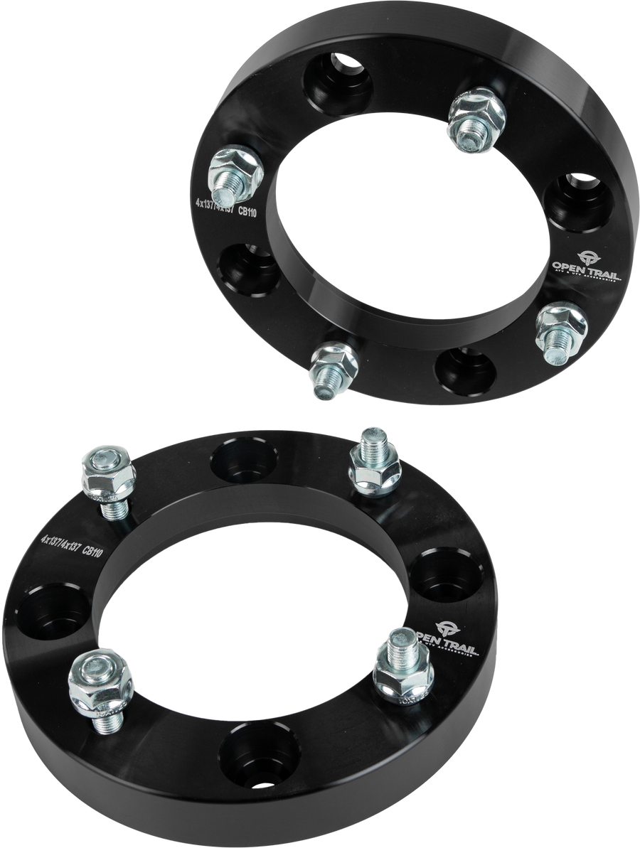 WHEEL SPACER 1" 4/137 STUD: 10MM X 1.25MM | AC-06652BK