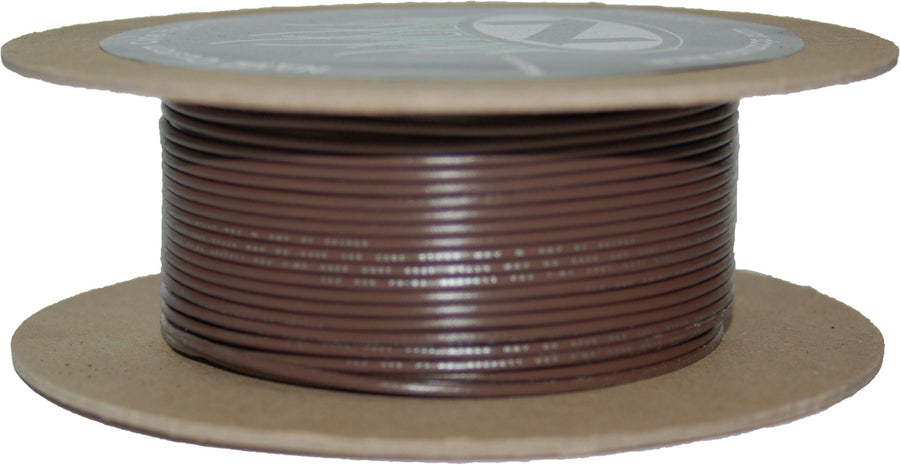 #18-GAUGE BROWN 100' SPOOL OF PRIMARY WIRE