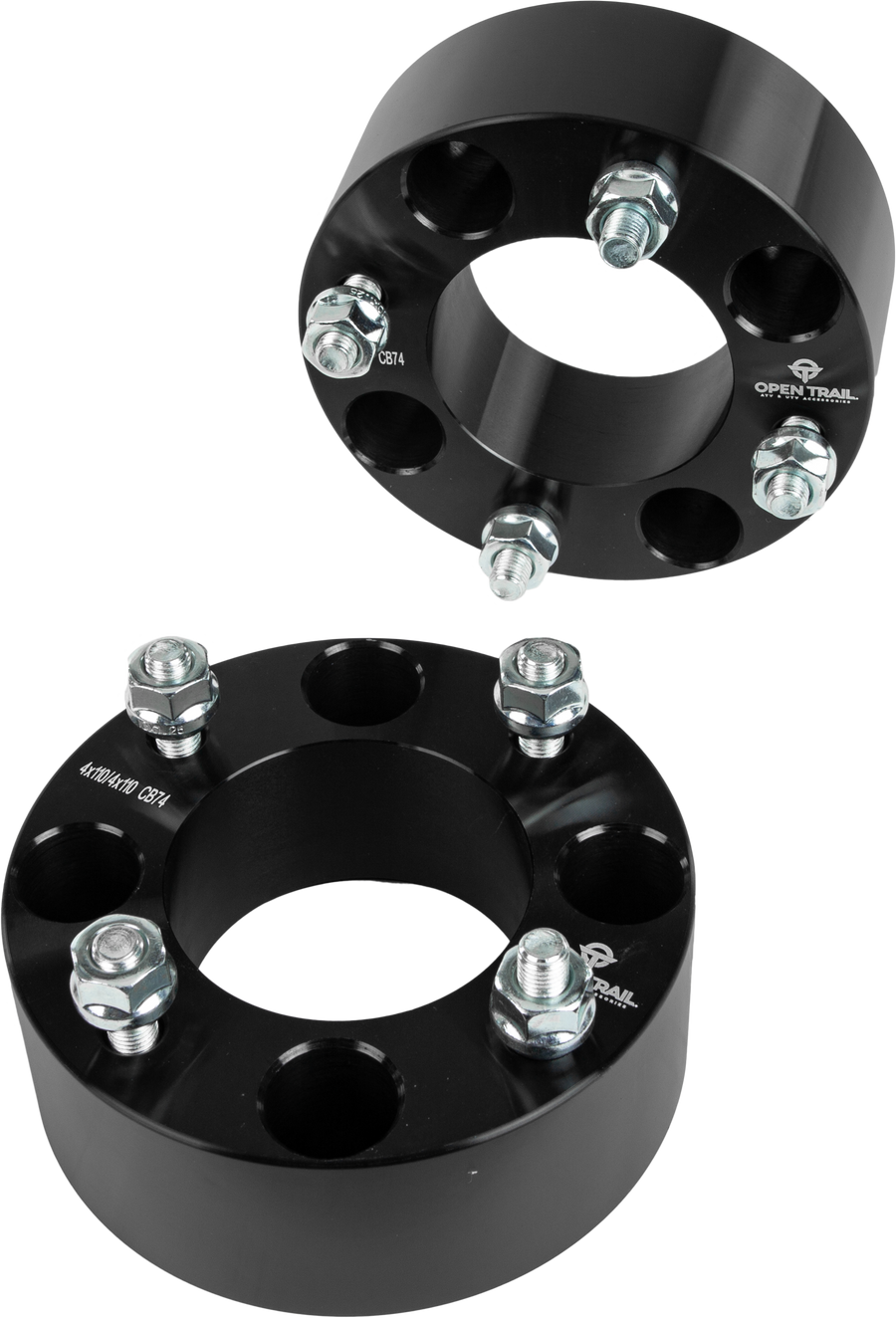 WHEEL SPACER 2" 4/110 STUD: 10MM X 1.25MM | AC-06658BK