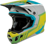 FORMULA CC STRIKE HELMET MATTE GREY/GREEN/TEAL