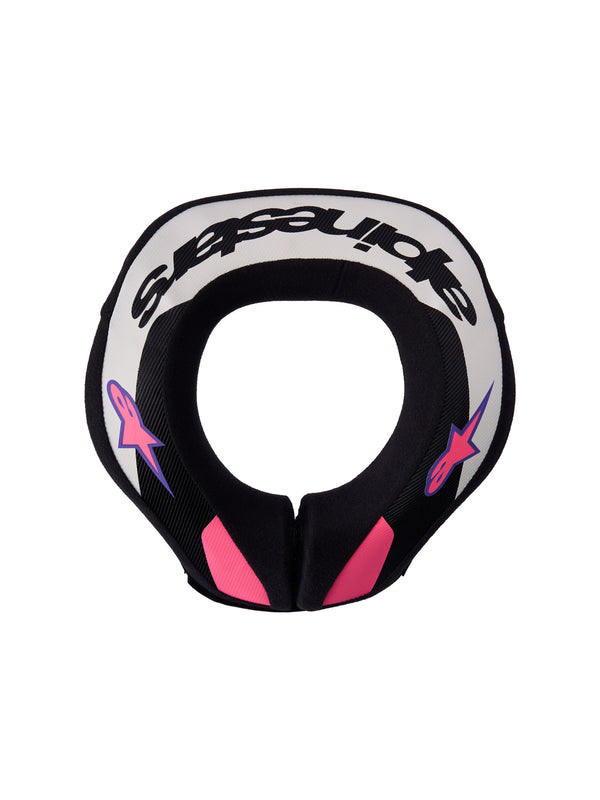 SEQUENCE YOUTH NECK ROLL BLK/LIGHT GRY/PRPL LG/XL