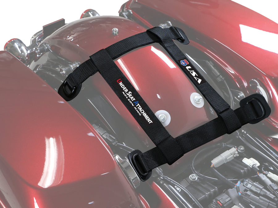 ROUTE 1 UNDER SEAT ATTACHMENT STRAPS BLACK | NR-USA