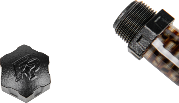FILLER HOSE SCREW CAP BLACK | 300-10004