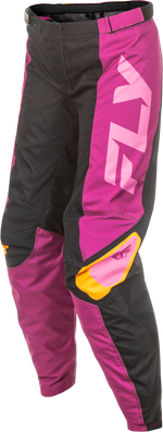 WOMEN'S F-16 PANTS CA/NY BLACK/MAUVE/YELLOW SZ 03/04 | C378-83203