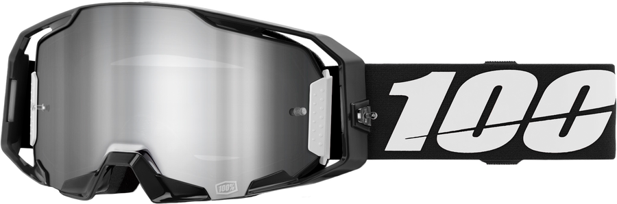 ARMATIC GOGGLE BLACK MIRROR SILVER FLASH LENS | 50060-00001