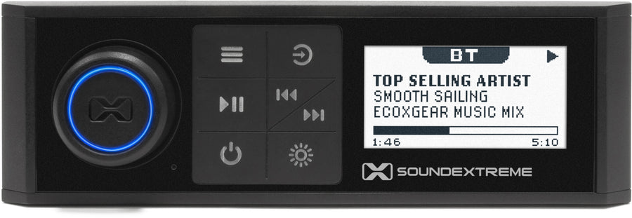 Marine AM/FM/Bluetooth Digital Media Player