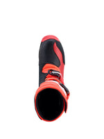 TECH T BOOTS RED FLUO/BLK/BR RED