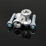 SWINGARM SPOOLS 6MM SILVER