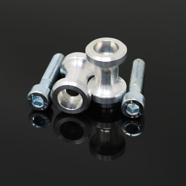SWINGARM SPOOLS 6MM SILVER