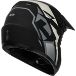 MX-46 COMPOUND HELMET MATTE BLACK/GREY/WHITE MD