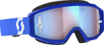 PRIMAL GOGGLE BLUE/WHITE BLUE CHROME WORKS