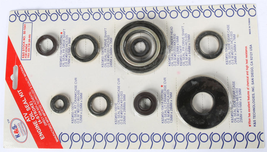 ENGINE OIL SEAL KIT | 50-1041