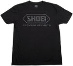 SHOEI TEE BLACK BLACK
