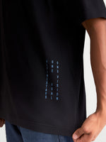 CHALK OVERSIZED SS CSF TEE BLACK