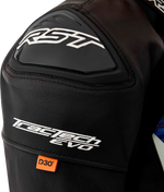 TRACTECH EVO D3O JACKET BLK/BLUE LEATHER