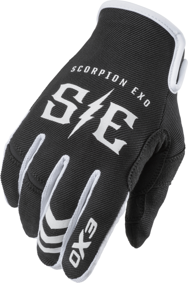 AIR-STRETCH GLOVES CHARGE BLACK/WHITE