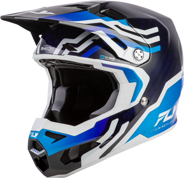 FORMULA S CARBON BYTE HELMET BLUE CARBON/BLUE/WHITE