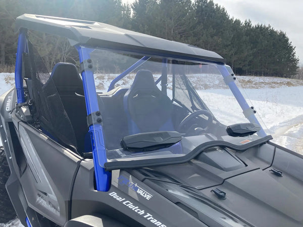 POLY FRONT WINDSHIELD FULL FIXED VENTED HON | 2794
