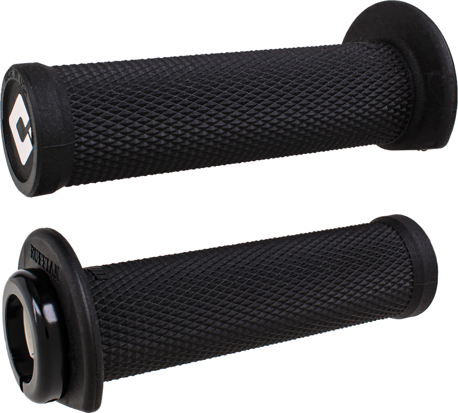 ATV/PWC RUFFIAN LOCKON GRIP 125MM BLACK/BLACK