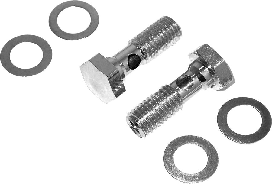 BREATHER BOLTS CHROME PAIR EVO BIGTWIN, XL | 120231